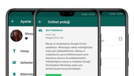 WhatsApp Mesaj Yedekleme ve Geri Yükleme Nasıl Yapılır?