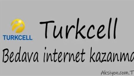 Turkcell Bedava İnternet Kazanma Yöntemleri